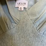 Le lis Blue Puff Sleeve Dress Photo 2