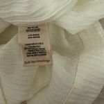 Soft Surroundings  Shirt Ivory Feminine Tunic Linen Flowy Blouse Size Small Photo 4