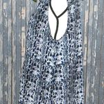 Katherine Barclay Woman's Sleeveless Blouse Size XL by Blue & Black V-Neck Photo 3