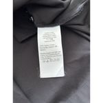 Madewell  $138 Seamed Long-Sleeve Mini Shirtdress in Poplin Black Size 6 NV025 Photo 9