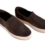 Vince Warren Platform Slip on Casual Sneaker Olive Suede, Women's Size 8.5 Photo 1