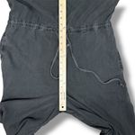 Anthropologie Cloth & Stone Tencel V Neck Wide Leg Crop Jumpsuit Black Small Minimalist Photo 13