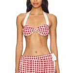 Milkwhite Bustier Top in Red Small New Womens Cropped Tank Bralette Photo 0