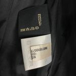 Escada Wool Blazer Jacket German Design Size 34 Grommet Detail MISSING BUTTON Black Photo 13