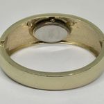 Figaro couture women’s wrist watch 26mm gold brown tone cuff bracelet running Photo 3