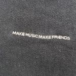 Champion Women's Black Knit Crew Neck Long Sleeve Sweatshirt Sweater Top Size M Photo 2