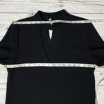 ZARA Choker Neck Black Blouse Size Small Photo 15