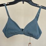SKIMS ‎ Cotton Jersey Triangle Bralette - Kyanite - NWT size XXS Photo 2