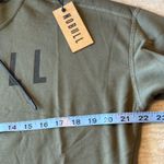 Nobull NEW  Womens Performance Training Hoodie Drawstring‎ Small Olive Green Photo 8