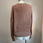Loft Ann Taylor  Wool Blend Sweater Orange Brown Fall Pullover Size Medium Photo 1