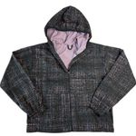 Hind Running Women's Medium Purple & Black Full Zip Hooded Jacket Photo 0