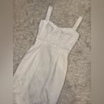 Dress the Population NWOT Silvia Sequin Bodycon Midi Dress WHITE Sz S Photo 4