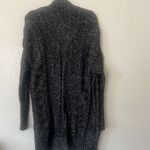 Puma Black and Gray Cardigan Sweater with Metallic Shimmer XXL Photo 4