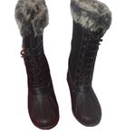 Sporto  leather faux fur and man made materials duck boot tall size 8.5 Photo 1