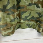 American Eagle  Green Camo Plush Velveteen Pullover Dolman Sleeve Hoodie Small Photo 5