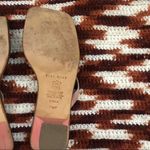 Vintage 90s Y2K Nine West Floral Flower Leather Fairy Coquette Dainty Kitten Heels Sandal Pumps Square Toe Colorblock Colorful Green Pink #cottagecore Sz 7.5M Measurements in pics Photo 2