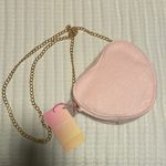 Stoney Clover Lane NWT Blush pink  x Target terry cloth heart crossbody bag! Photo 3