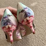 Nine West NEW  Arlene Floral Multi Kitten Heels 2” Women’s Size 8 Pink NWOB Photo 11