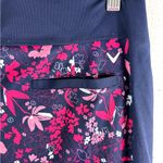 Callaway  M Opti-Dri Navy and Pink Floral Athletic Skort Photo 2