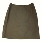 Armani Collezioni VINTAGE Skirt Green A-Line Italy TG 46 US 10 Cotton 90s Y2K Photo 3