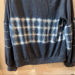 Knox Rose NWT Blue Dye Print Balloon Sleeve Sweatshirt size M Photo 6