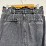 & Other Stories & Other Stories Black High Waisted Jeans Womens 10 Paperbag Belted Straight Photo 5