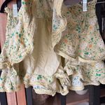 Aerie  rock n ruffle mini skirt skort shorts lace tiered loveshackfancy floral Photo 8