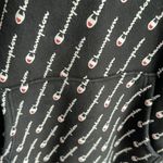 Champion  XS Black White Reverse Weave Hoodie Sweatshirt GUC Photo 3