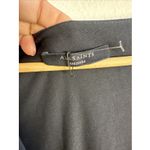 All Saints Women's Wrap Dress Long Sleeves Size Medium Cowl Neck Photo 1