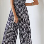 Maeve Anthropologie  Smocked Sunset Jumpsuit Photo 0