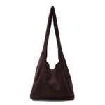 Aya Muse Vale Knit Wool Crossbody Bag Brown Womens Size OS Photo 1