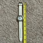 Disneys women’s vintage white/silver crystal snow white adjustable silicon watch Photo 3