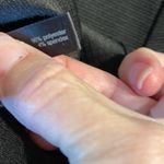 The Limited  Black Pleated Mini Skirt Gold Zipper Size 6 Photo 4