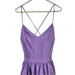 Tobi  Purple Lavender Open Back Tulle Dress Photo 1