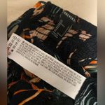 Forever 21  F21 Navy Blue Tropical Floral Bird of Paradise Halter Jumpsuit - S Photo 9