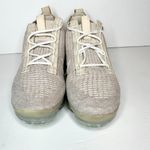 Nike  Air VaporMax 2021 FK Oatmeal Sneakers FlyKnit DC9454-101 Womens Size 8 Photo 4