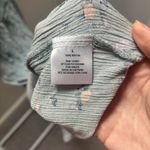 Pink Rose Green Floral Dress Photo 6