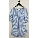 Free People Bop Around Stripe Romper in Oxford Combo Size Large Photo 5