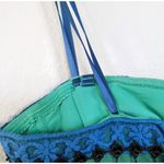 BCBGMAXAZRIA  Sequin and‎ knitted Manuela Dress, 2, Blue and Black Photo 4