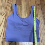 Lululemon  Align Nulu Cropped Tank Top in Purple Ash Size 6 Photo 5
