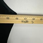 Vintage Y2K Sleeveless Mini Dress Women S Black Mesh Floral Beaded Goth Party Photo 4