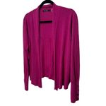 Nic+Zoe NWT  Book Club Open Cardigan - Hot Plum Photo 2