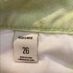 BDG Urban Outfitters  High Wide Relaxed Jeans Green Blue Ombré Fade 26 Photo 9