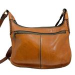 Patricia Nash Camila Italian Tooled Leather Crossbody Saddle Bag Photo 14