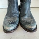Golden Goose  Crosby Night Blue Leather Western Boot Size 39 (their US 9) Photo 3