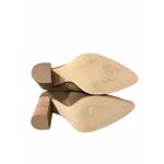 Steve Madden  Croft Pointed Toe Boot Knee High Leather Size 5.5 Block Heel Photo 6