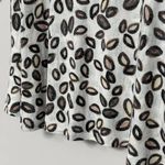 Nic+Zoe Tossed Neutrals Abstract Print Thick Fabric Women’s Tee Size Large Photo 7