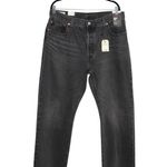 Levi's Premium 501 '90s Loose Straight Leg Jeans Black Size 34 x 30 Photo 0