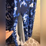 Torrid Blue and White Tie-Dye Maxi Skirt 1X boho casual festival flowy resort Photo 5