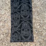 Bethany Mota Women’s Black Grey Skull Print Leggings Sz small Photo 1